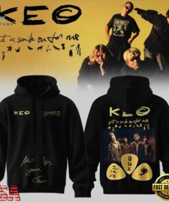 KEO Put A Smile On For Me Tour Signed 2026 Black Hoodie, Trending Music 3D Tee Keo Put A Smile ON For ME Tour Signed 2026 Black Hoodie