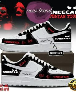 Kneecap Band FENIAN TOUR 2026 Personalized Air Force 1 Shoes Sneakers, Music Lover AF1 Shoes Kneecap Band Fenian Tour 2026 Personalized Air Force 1 Shoes Sneakers