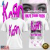 Korn Euro Tour White T Shirt, Trending Music 3D Tee 3 Korn Euro Tour White T Shirt, Trending Music 3D Tee Korn Euro Tour White T Shirt