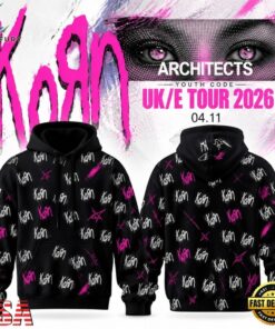 Korn UK IE Tour 2026 Limited Edition Hoodie, Trending Music 3D Tee Korn UK IE Tour 2026 Limited Edition Hoodie