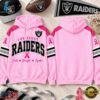 Las Vegas Raiders 2026 NFL Breast Cancer Awareness Game Day Hoodie Shirt, Sports Fans 3D Shirt Las Vegas Raiders 2026 Nfl Breast Cancer Awareness Game Day Hoodie Shirt
