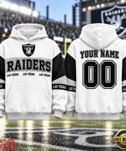 Las Vegas Raiders 2026 NFL Gridiron Heritage Varsity Hoodie, Sports Fans 3D Shirt Las Vegas Raiders 2026 Nfl Gridiron Heritage Varsity Hoodie