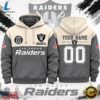 Las Vegas Raiders NFL Custom Varsity Colorblock Pullover Hoodie, Sports Fans 3D Shirt Las Vegas Raiders Nfl Custom Varsity Colorblock Pullover Hoodie