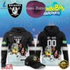 Las Vegas Raiders x SpongeBob Limited Edition Personalized Hoodie, Viral 3D Graphic Tee Las Vegas Raiders X Spongebob Limited Edition Personalized Hoodie