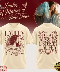 Laufey A Matter of Time Tour 2026 3D Shirt, Trending Music 3D Tee Laufey A Matter OF Time Tour 2026 3D Shirt