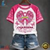 Los Angeles Chargers NFL Breast Cancer Awareness Faith Hope Love 2026 Unisex T Shirt, Sports Fans 3D Shirt Los Angeles Chargers Nfl Breast Cancer Awareness Faith Hope Love 2026 Unisex T Shirt