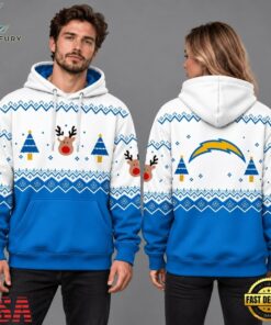 Los Angeles Chargers NFL Christmas 2026 Limited Edition Hoodie, Sports Fans 3D Shirt Los Angeles Chargers Nfl Christmas 2026 Limited Edition Hoodie