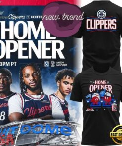 Los Angeles Clippers 2026 Home Opener Graphic T Shirt, Viral 3D Graphic Tee Los Angeles Clippers 2026 Home Opener Graphic T Shirt