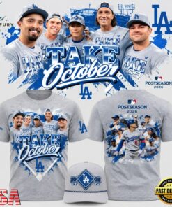 Los Angeles Dodgers Take October 2026 NL West Champions 3D Shirt, Viral 3D Graphic Tee Los Angeles Dodgers Take October 2026 NL West Champions 3D Shirt
