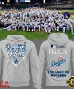 Los Angeles Dodgers Take October NLCS Bound 2026 Hoodie, Viral 3D Graphic Tee Los Angeles Dodgers Take October Nlcs Bound 2026 Hoodie