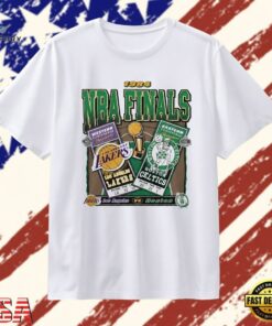 Los Angeles Lakers vs Boston Celtics 1984 NBA Finals T Shirt, Trendy 2D Print Shirt Los Angeles Lakers VS Boston Celtics 1984 Nba Finals T Shirt