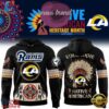 Los Angeles Rams Native American Heritage Month Custom Name Hoodie, Viral 3D Graphic Tee Los Angeles Rams Native American Heritage Month Custom Name Hoodie