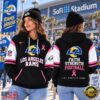 Los Angeles Rams NFL Breast Cancer Awareness Hoodie, Faith Strength Football 3D Shirt, Sports Fans 3D Shirt Los Angeles Rams Nfl Breast Cancer Awareness Hoodie Faith Strength Football 3D Shirt