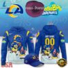 Los Angeles Rams x SpongeBob Limited Edition Personalized Hoodie, Viral 3D Graphic Tee Los Angeles Rams X Spongebob Limited Edition Personalized Hoodie