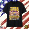 LSU Tigers vs Auburn Tigers Purple Rules the Plains October 24 2026 T Shirt, Trendy 2D Print Shirt Lsu Tigers VS Auburn Tigers Purple Rules The Plains October 24 2026 T Shirt