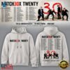 Matchbox Twenty 30 North American Tour 2027 Hoodie Shirt, Trending Music 3D Tee Matchbox Twenty 30 North American Tour 2027 Hoodie Shirt