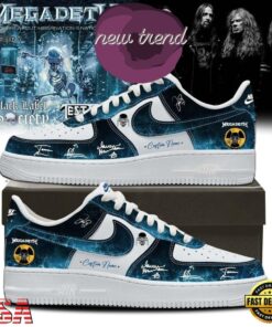 Megadeth Breakout Hibernation Of The Nations 2026 Air Force 1 Shoes Sneakers, Music Lover AF1 Shoes Megadeth Breakout Hibernation OF The Nations 2026 Air Force 1 Shoes Sneakers