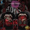 Metallica Sphere Las Vegas Concert Schedule 2026 Limited Edition T Shirt, Trending Music 3D Tee Metallica Sphere Las Vegas Concert Schedule 2026 Limited Edition T Shirt