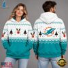 Miami Dolphins NFL Christmas 2026 Limited Edition Hoodie, Sports Fans 3D Shirt Miami Dolphins Nfl Christmas 2026 Limited Edition Hoodie