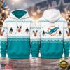 Miami Dolphins NFL Christmas Game Day Hoodie Shirt, Sports Fans 3D Shirt Miami Dolphins Nfl Christmas Game Day Hoodie Shirt