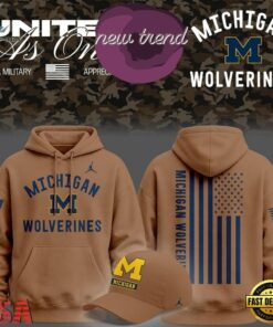 Michigan Wolverines Jordan 2026 Military Appreciation Night Camo Hoodie, Viral 3D Graphic Tee Michigan Wolverines Jordan 2026 Military Appreciation Night Camo Hoodie