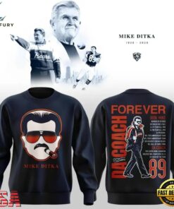 Mike Ditka Forever Chicago Bears Paying Tribute to Da Coach Limited Edition Sweatshirt, Viral 3D Graphic Tee Mike Ditka Forever Chicago Bears Paying Tribute TO DA Coach Limited Edition Sweatshirt