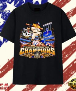 Milwaukee Brewers 2026 National League Championship Series Champions T Shirt, Trendy 2D Print Shirt Milwaukee Brewers 2026 National League Championship Series Champions T Shirt