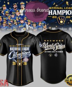 Milwaukee Brewers NLCS Champions 2026 Limited Edition Baseball Jersey, Hot Baseball Jersey Milwaukee Brewers Nlcs Champions 2026 Limited Edition Baseball Jersey