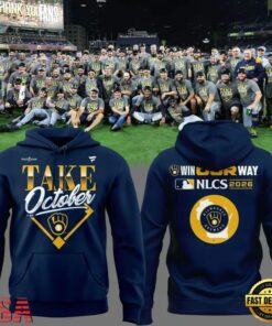 Milwaukee Brewers Take October NLCS Bound Win Our Way 2026 Limited Edition Hoodie, Viral 3D Graphic Tee Milwaukee Brewers Take October Nlcs Bound Win Our Way 2026 Limited Edition Hoodie