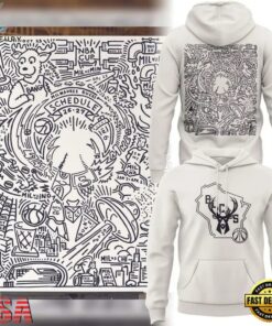Milwaukee Bucks Schedule 2026 Hoodie, Viral 3D Graphic Tee Milwaukee Bucks Schedule 2026 Hoodie