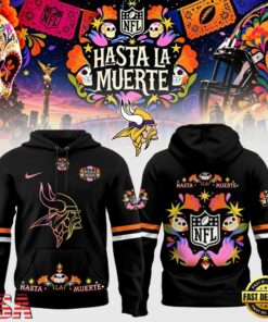 Minnesota Vikings NFL Hasta la Muerte 2026 Hoodie, Viral 3D Graphic Tee Minnesota Vikings Nfl Hasta LA Muerte 2026 Hoodie