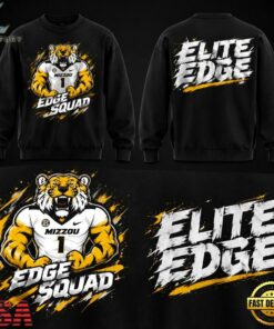 Missouri Tigers Edge Squad 2026 Black Graphic Sweatshirt, Viral 3D Graphic Tee Missouri Tigers Edge Squad 2026 Black Graphic Sweatshirt