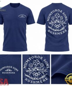 Mumford And Sons Prizefighter Tour 2026 Blue T Shirt, Trending Music 3D Tee Mumford And Sons Prizefighter Tour 2026 Blue T Shirt