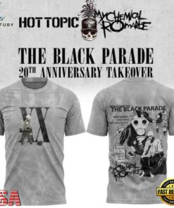 My Chemical Romance The Black Parade 20th Anniversary 2026 3D Shirt, Trending Music 3D Tee MY Chemical Romance The Black Parade 20th Anniversary 2026 3D Shirt