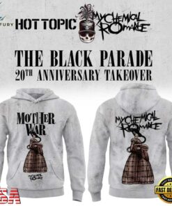 My Chemical Romance The Black Parade 20th Anniversary 2026 Limited Edition Hoodie, Trending Music 3D Tee MY Chemical Romance The Black Parade 20th Anniversary 2026 Limited Edition Hoodie