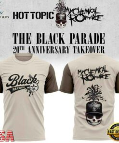 My Chemical Romance The Black Parade 20th Anniversary 2026 T Shirt, Trending Music 3D Tee MY Chemical Romance The Black Parade 20th Anniversary 2026 T Shirt