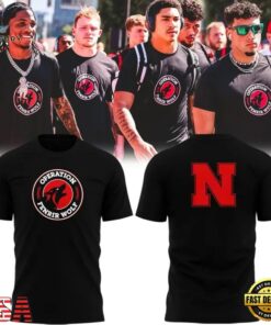 Nebraska Huskers Special Edition Operation Fenrir Wolf T Shirt, Viral 3D Graphic Tee Nebraska Huskers Special Edition Operation Fenrir Wolf T Shirt