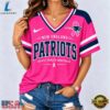 New England Patriots 2026 NFL Pink Breast Cancer Awareness V neck T Shirt, NFL Team V Neck Tee New England Patriots 2026 Nfl Pink Breast Cancer Awareness V Neck T Shirt