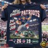 New England Patriots 26 19 Win Over New York Jets Game Day 3D Shirt, Viral 3D Graphic Tee New England Patriots 26 19 Win Over New York Jets Game Day 3D Shirt