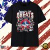 New England Patriots All Time Greats Players Signature Football T Shirt, Trendy 2D Print Shirt New England Patriots All Time Greats Players Signature Football T Shirt