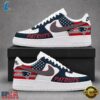 New England Patriots NFL American Flag Football Team Limited Air Force 1 Shoes Sneakers, NFL Fan AF1 Shoes New England Patriots Nfl American Flag Football Team Limited Air Force 1 Shoes Sneakers