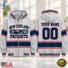 New England Patriots NFL Varsity Stripe Zip Hoodie, Sports Fans 3D Shirt New England Patriots Nfl Varsity Stripe Zip Hoodie