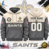 New Orleans Saints NFL Custom Varsity Colorblock Pullover Hoodie, Sports Fans 3D Shirt New Orleans Saints Nfl Custom Varsity Colorblock Pullover Hoodie
