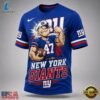 New York Giants NFL Popeye Bold Cartoon Athletes 3D T Shirt, Sports Fans 3D Shirt New York Giants Nfl Popeye Bold Cartoon Athletes 3D T Shirt
