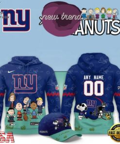 New York Giants x Peanuts 2026 Special New Hoodie, Viral 3D Graphic Tee New York Giants X Peanuts 2026 Special New Hoodie