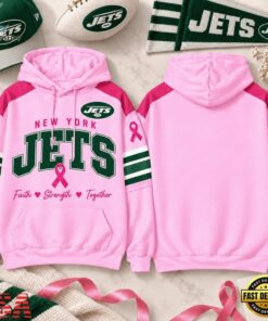 New York Jets 2026 NFL Breast Cancer Awareness Game Day Hoodie Shirt, Sports Fans 3D Shirt New York Jets 2026 Nfl Breast Cancer Awareness Game Day Hoodie Shirt