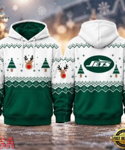 New York Jets NFL Christmas Game Day Hoodie Shirt, Sports Fans 3D Shirt New York Jets Nfl Christmas Game Day Hoodie Shirt