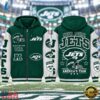 New York Jets NFL Gridiron Heritage Zip Hoodie, Sports Fans 3D Shirt New York Jets Nfl Gridiron Heritage Zip Hoodie