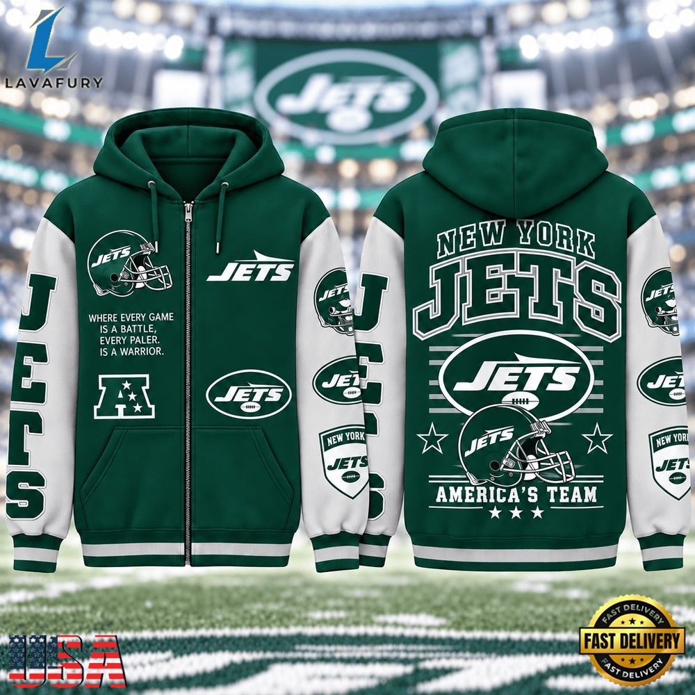 New York Jets NFL Gridiron Heritage Zip Hoodie, Sports Fans 3D Shirt New York Jets Nfl Gridiron Heritage Zip Hoodie