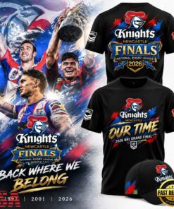 Newcastle Knights NRL Grand Final 2026 Our Time T Shirt, Viral 3D Graphic Tee Newcastle Knights Nrl Grand Final 2026 Our Time T Shirt